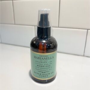 New! Jaboneroa Marianella Rosewood And Litsea Cubeba Body Oil 4fl.oz. Sealed